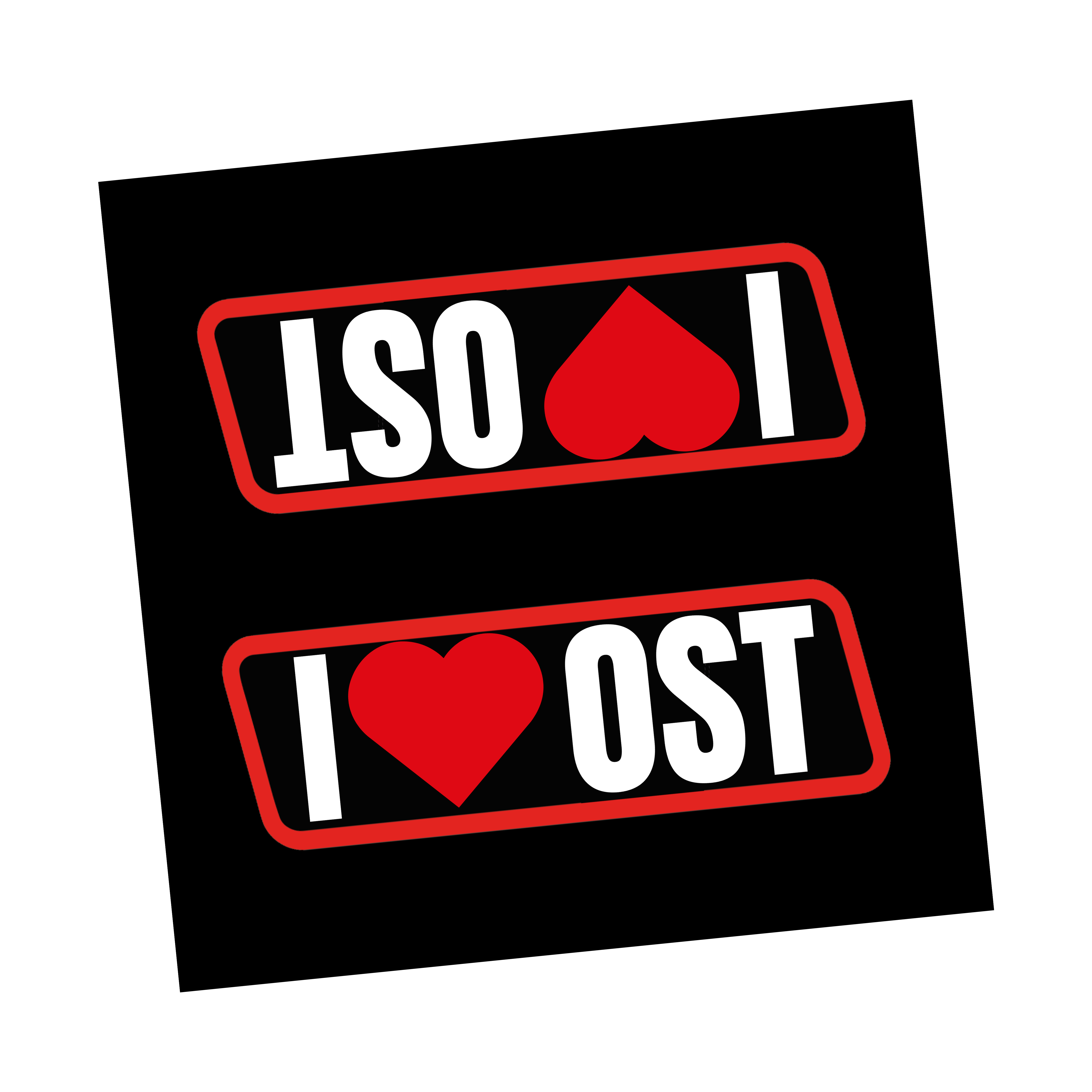 I LOVE OST (Lenkerpolster)
